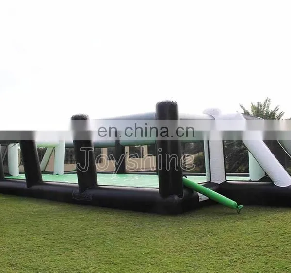 Indoor Outdoor Inflatable Football Pitch Soccer Field Sports Game Playground For Sale photo-2
