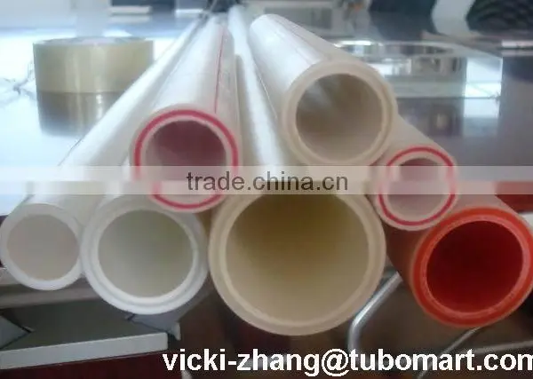 PPR Pipe Factory PPR Composite Pipe, Glass Fiber PPR Pipe for Hot Water High Pressure photo-4