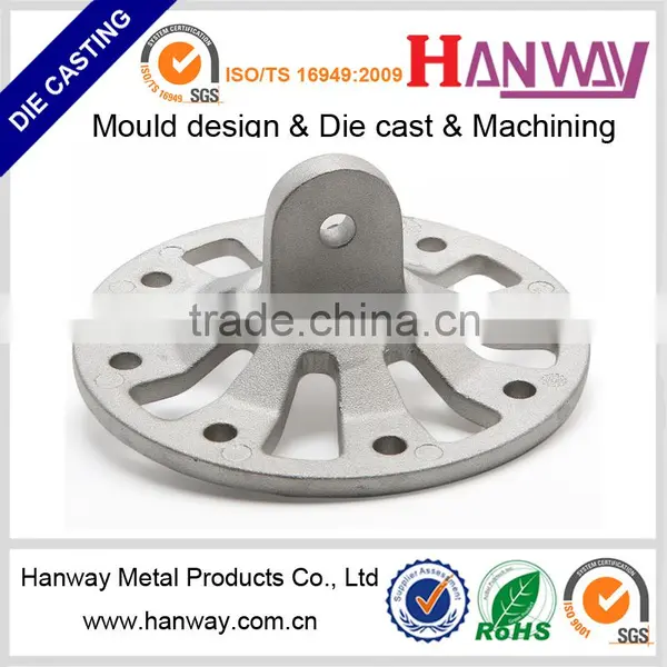 China Die Casting Factory Sand Blasting Powder Coating Aluminum Die Casting Cctv Camera Housing photo-4