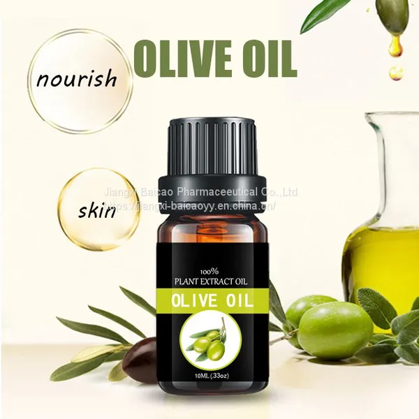 Cosmetics Grade Natural Organic Plant Extract Olive Oil Carrier Oil Essential Oil