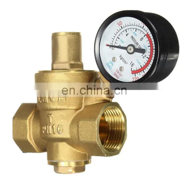 COVNA DN20 3/4 Inch Lead-Free Brass Low Pressure Adjustable Water Pressure Relief Valve for RV Camper