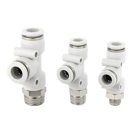 3 Way PD Series 4mm to 12mm T Type Plastic 1/2 Pneumatic Push to Connect Fittings photo-3