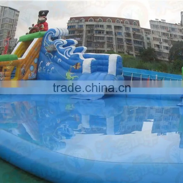 2015 New Arrvail Inflatable Water Park Inflatable Floating Water Park for Adults or Kids Quality Choice photo-3