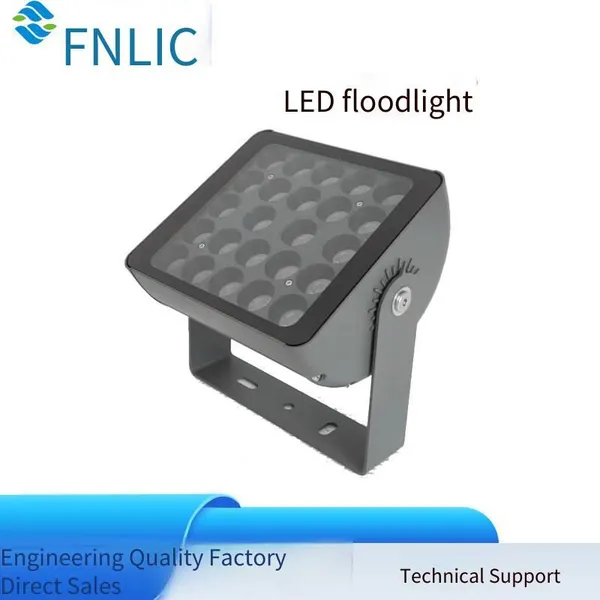 Led Outdoor Waterproof Floodlights, Led Pole-mounted Projector Lights, 48w/96w Large Lens Projector Lights photo-3