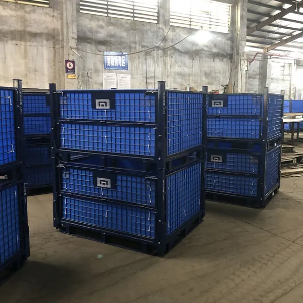 Galvanized Stackable Storage Cage with 1000kg Load Capacity