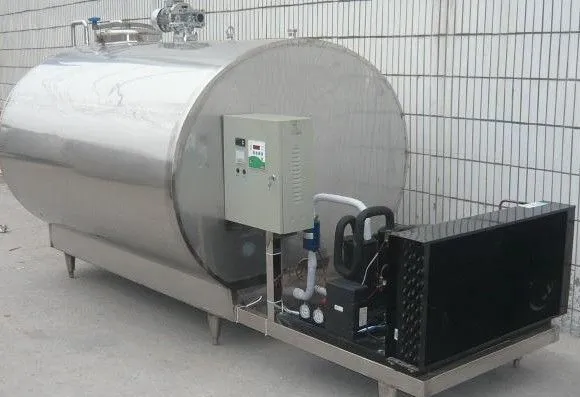 3000L Horizontal Type Milk Cooling Tank for Dairy Plant photo-5