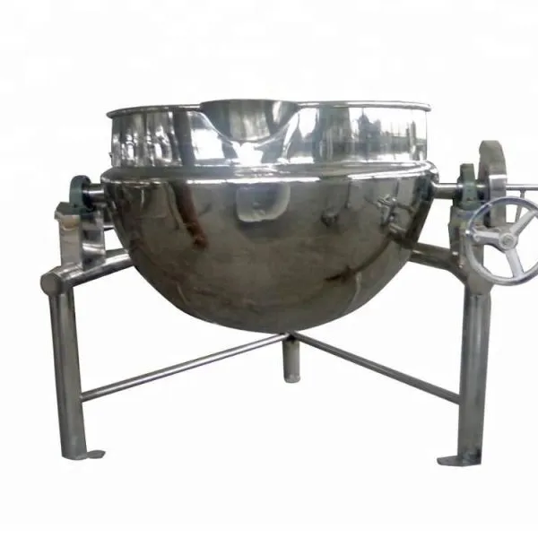 Industrial Electric Heating Pressure Cooker/jacket Kettle With Agitator photo-4
