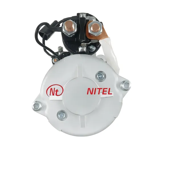 Delco Engine Starter (24V, New) Compatible With Mercedes-Benz Axor Trucks M009T20171, M009T83671, M9T20171, M9T80472, 8200087, 8300015, DRS0100 photo-4
