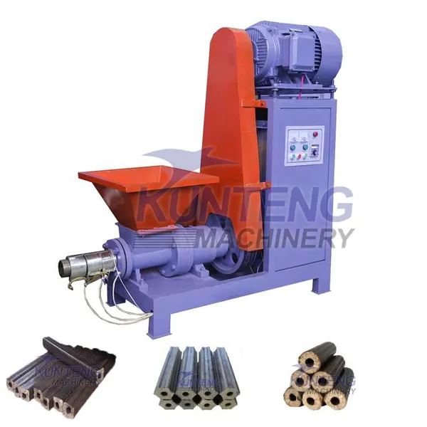 Sawdust Charcoal Processing Line Biomass Coal Rod Making Machine EPC