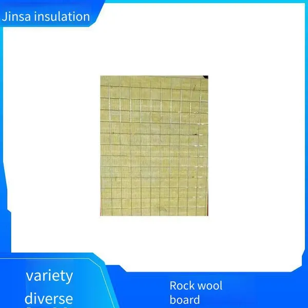 Jinsa 1200*600*60mm Steel Mesh Rock Wool Board With Low Thermal Conductivity, Factory Wholesale photo-5