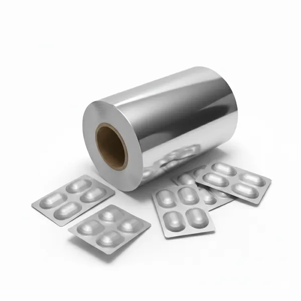 Lámina de aluminio medicinal que cumple con estándares, con garantía de 12 meses y informe de ensayo de fábrica