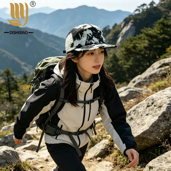 Vintage Laser Drilling Trucker Hat for Adventurous Outdoor Lovers