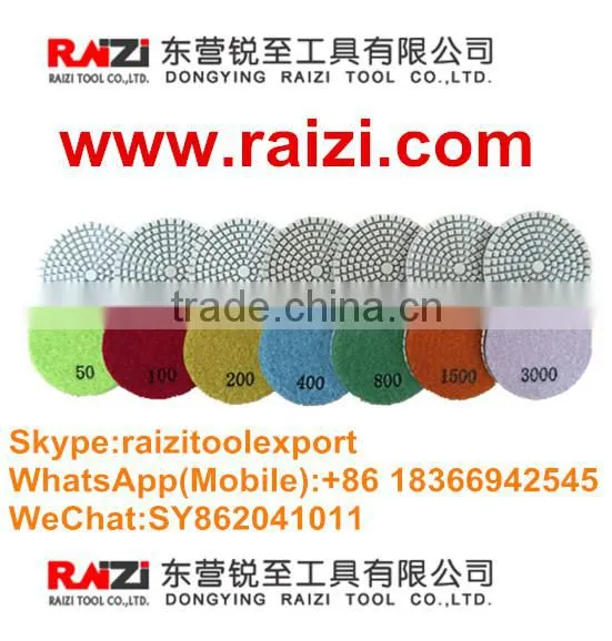 ConCross 3 Inch New Hybrid Concrete Floor Polishing Pads photo-2