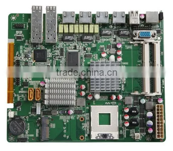 Industrial Grade Firewall Motherboard With 4x LAN Port GM45-6LAN(B)