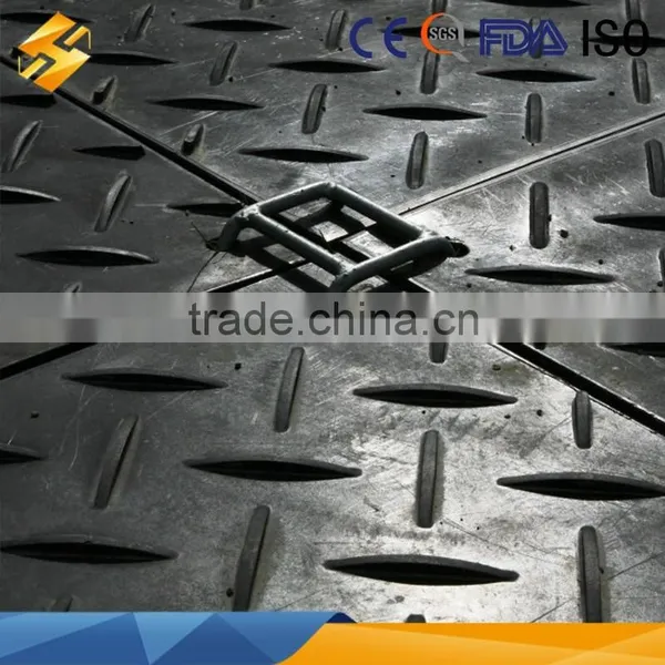 HDPE Ground Protection Plastic Mats PE Ground Sheet photo-3