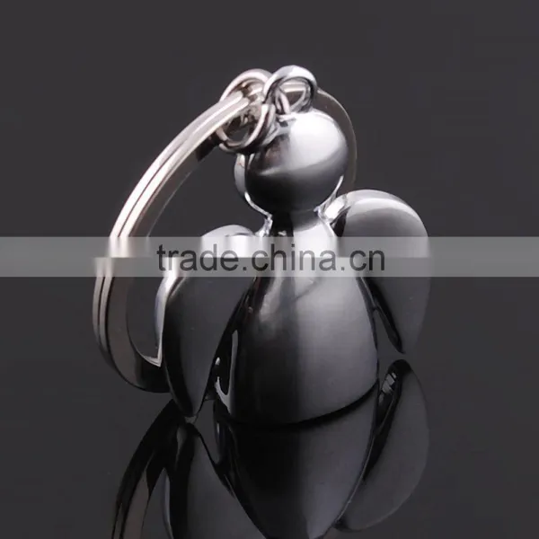 Robot Zinc Alloy Ultra Marines White Doll Pendant Metal Keychain photo-3