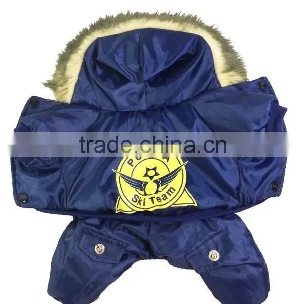 Fit for Winter Stylish the Arctic Ocean Blue Dog Skiwear Pet Apparels photo-5
