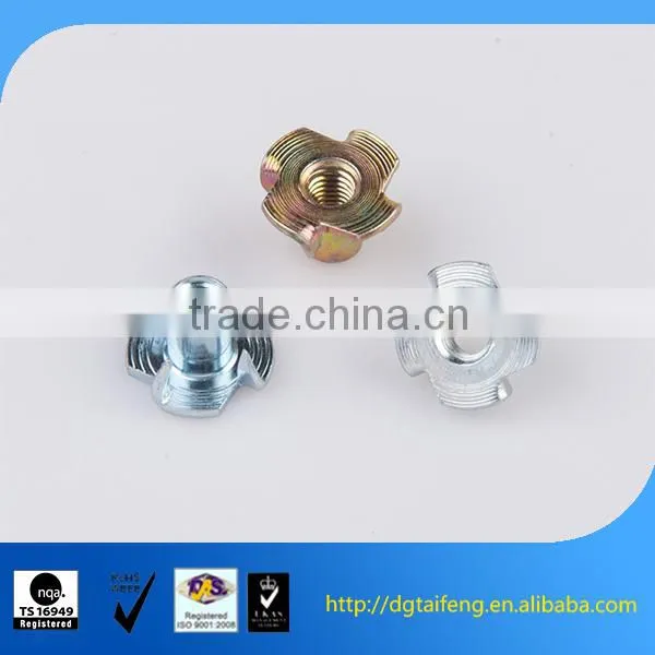 Galvanized Steel Furniture Tee Nut