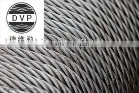 Gavanized Steel Wire Rope 1X19 1X19W 1X25Fi 1X29Fi