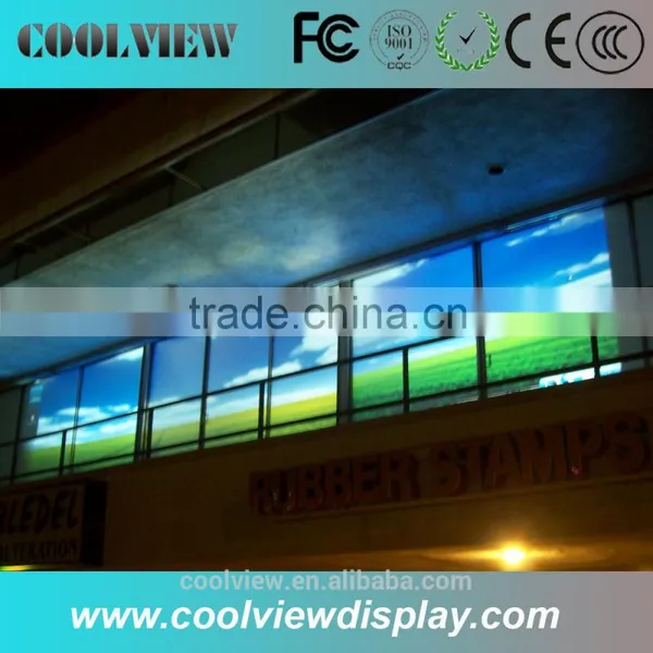 transparent Rear Projector film for advertising and shop window fast shipping