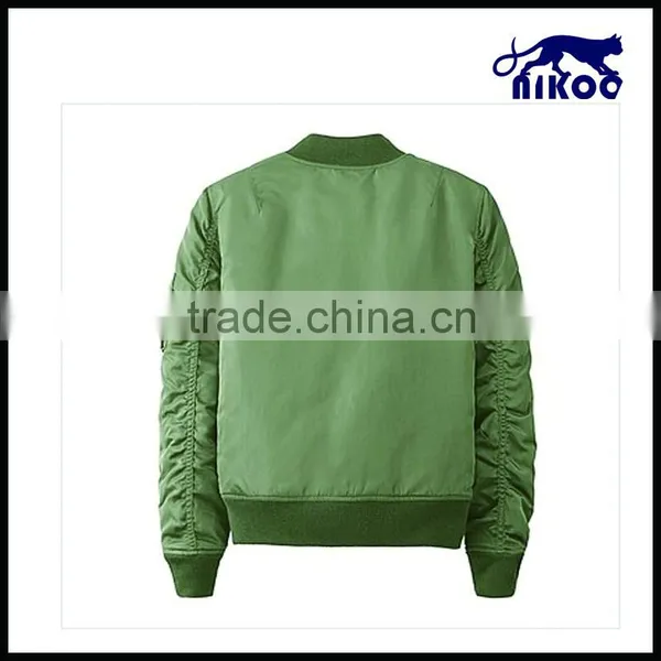 Custom Nylon Jacket, Blank Nylon BaseballJacket, Air Force Pilots Jacket photo-4