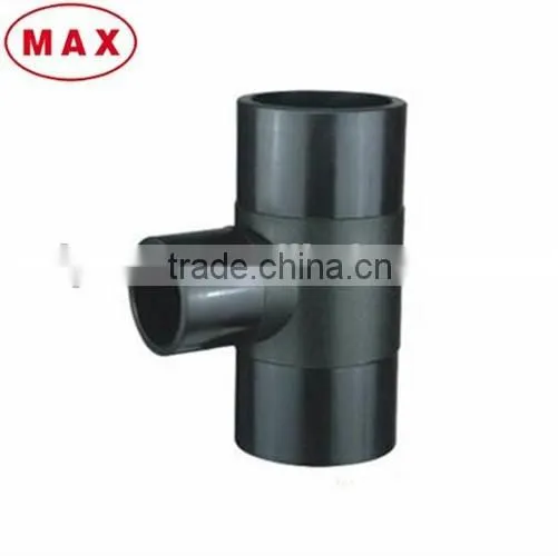Durable HDPE Material Accessories Butt Fusion Joint Reducing Tee photo-3