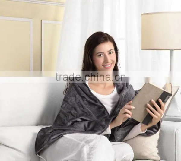 Single Warm Electric Blanket for Home Office for Car Travel Heated Blanket With Sleeve Heating Blanket photo-5