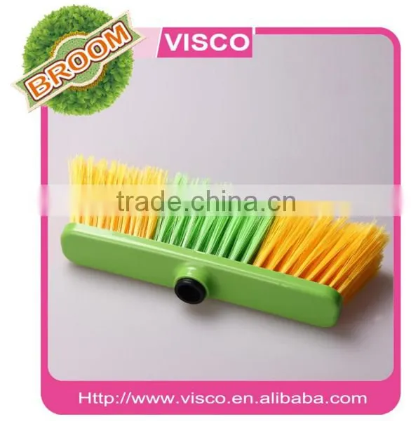 Plastic Broom With Pvc Coated Wooden Broom Handle,VA114 photo-3