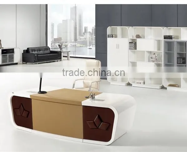 China Manufacturer OEM Fashionable Hotel Reception Table Design photo-4
