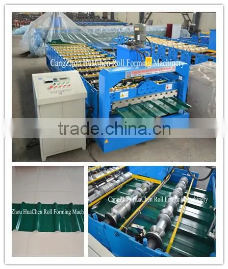 China Aluminum Metal Roll Forming Machine for Wall Panel Making