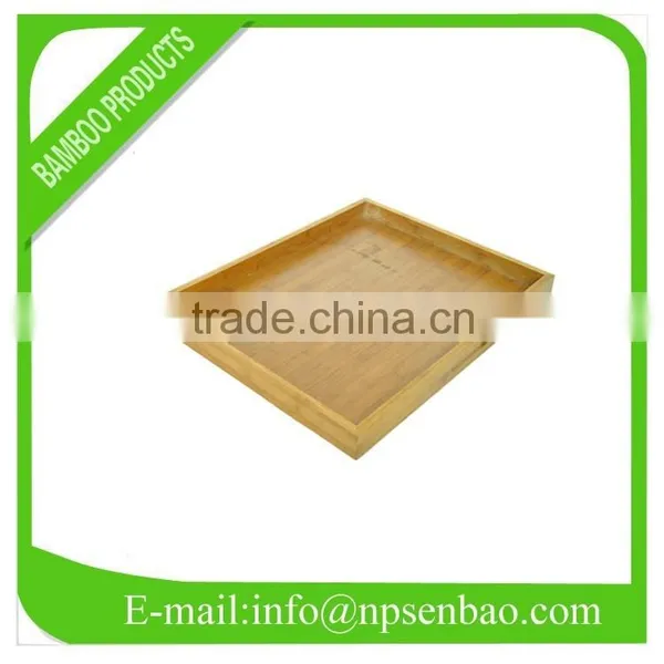 Multi-functional Square Bamboo Tray / Square Bamboo Tray