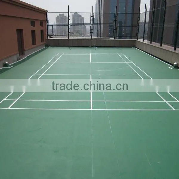 Single-component PU Material for Outdoor Badminton Court photo-2