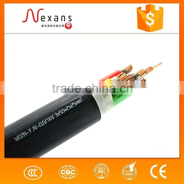 4 Cores Fire Proof Pure Copper Conductor Low Voltage Power Cable ce Certificate photo-3