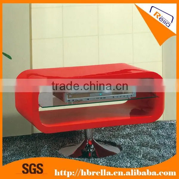 High Glossy Painted Glass Lcd TV Stand photo-2