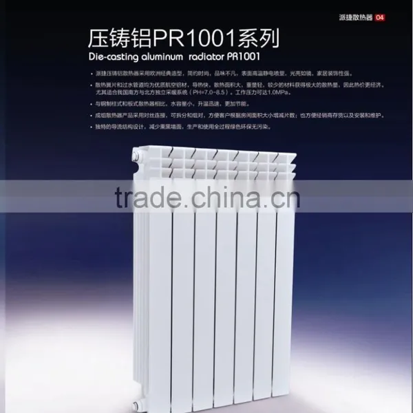 Die-casting Aluminium Radiator PR1001