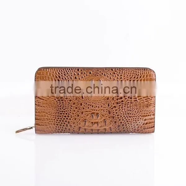 2015 New Emboss Brand Latest Design Genuine Leather Men Purses photo-6