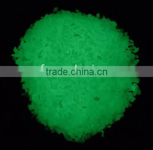 Yellow Green Glow in the Dark Stabilizing Gravel With High Brightness photo-2