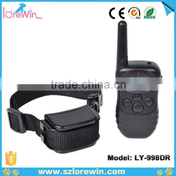 998DR-300 Meters Remote Adjustable Dog Training Collar With LCD Display photo-6