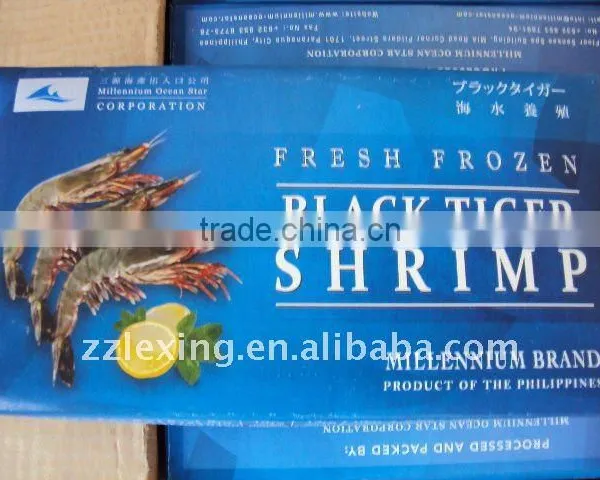 Fresh Frozen Black Tiger Shrimp