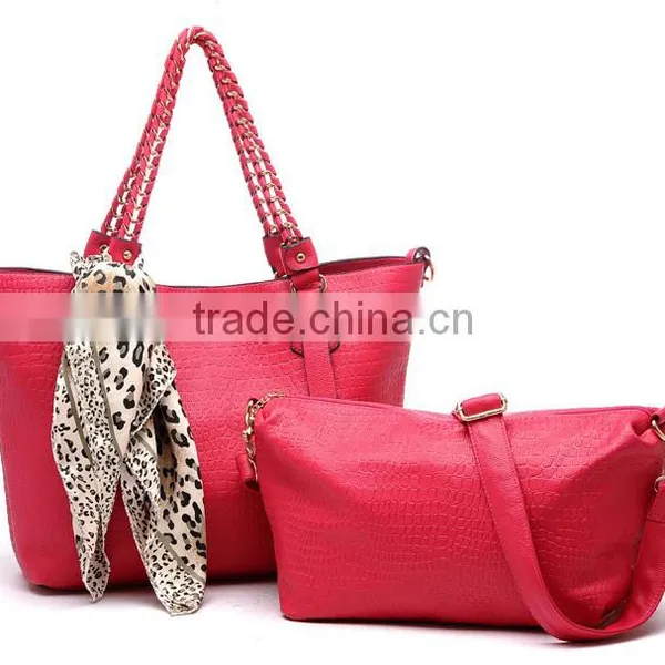 Women's Handbag 2015 Female Shoulder Bag Messenger Bag Handbag Silk Scarf Decoration Fashion Vintage Bag