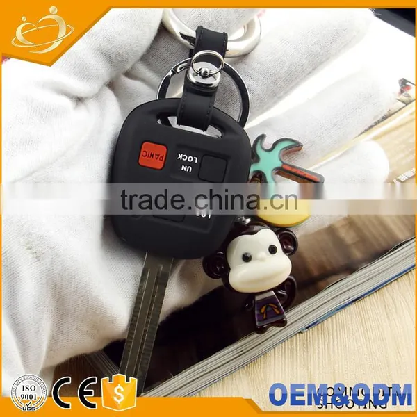 High Quanlity Silicone 3 Button Remote Car Key Shell For Toyota Hyq1512v photo-2