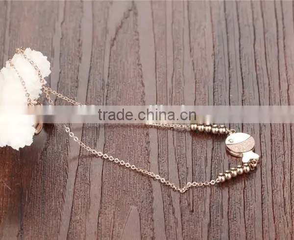 Jewellery Fashionable 316L Stainless Steel Style Fish Charm Sexy Slave Anklet Chain photo-4