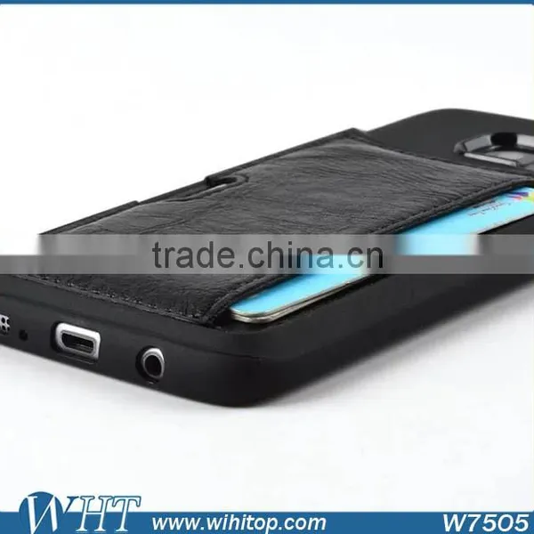 TPU Leather Card Case for S7, for Samsung Galaxy S7 Accessories photo-4
