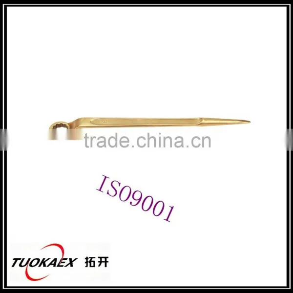 Anti-spark Pin Wrench , No-spark Open Wrench Non-sparking Construction With Pin Wrench