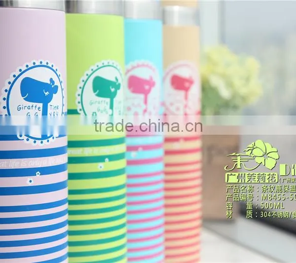 Double Wall Stainless Steel Hot Water Vacuum Thermos Tumbler With High Quality 350ML/500ML photo-3