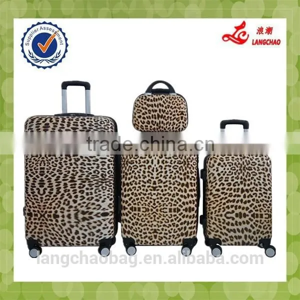 3pcs Set Hard Shell Luggage Abs Trolley Suitcase Factory Price photo-4