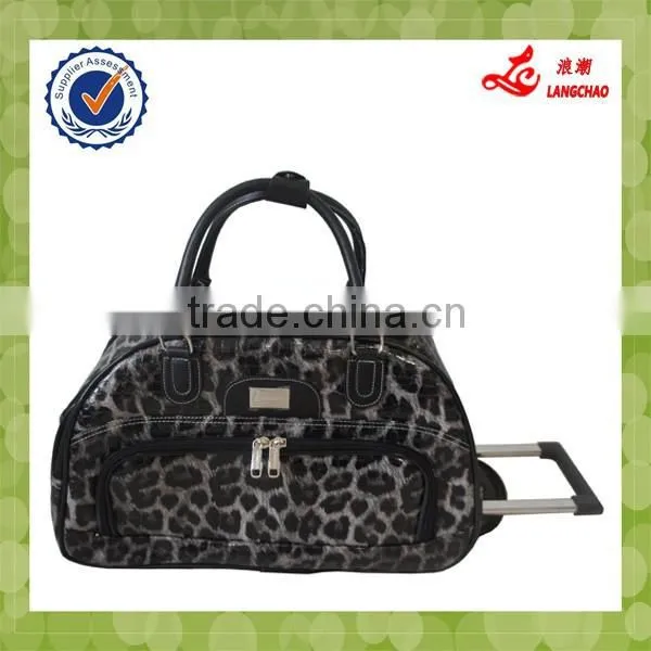 S077 Design Trade Assurance Travel Duffel Bag Size 18 With Decoration Material photo-4