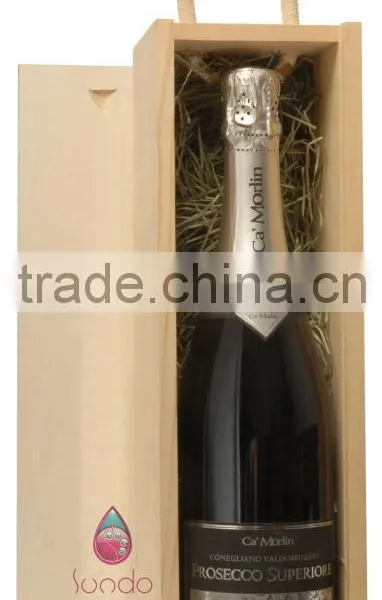 Slid Lid New 2 Bottle Wood Wine Boxes