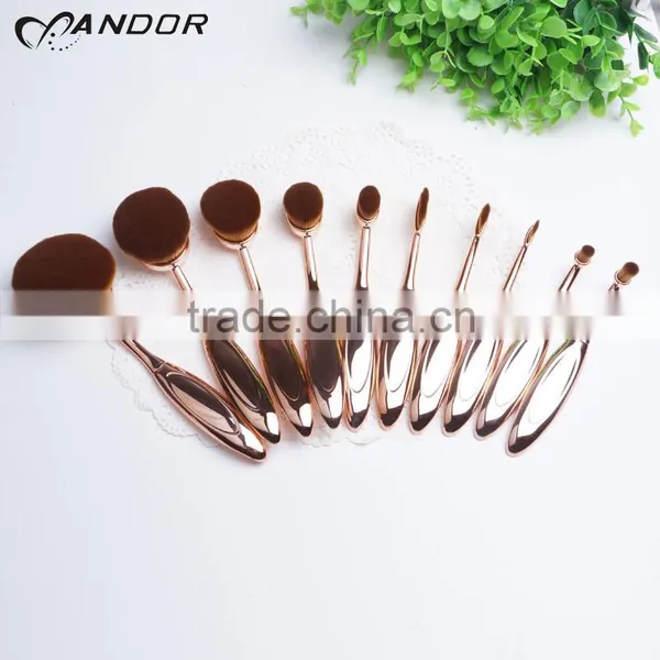 World Best Selling Products Rose Gold Mermaid Makeup Brushes Make Your Own Brand Supplier's Choice photo-5