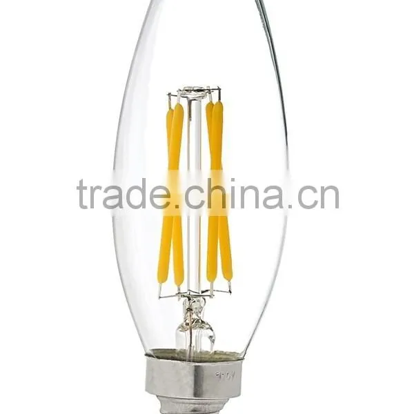 LED Candelabra Bulb B35 C35 Led Filament E14 4w photo-4